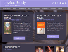 Tablet Screenshot of jessicabrody.com